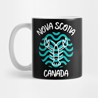 Nova Scotia, Canada Lobster Mug